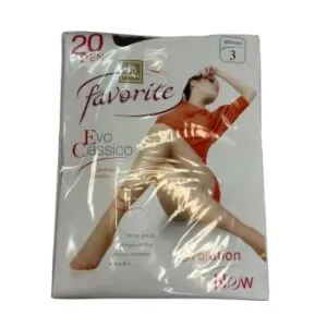 Zeķubikses Favorite Evo Classico 20den black 3