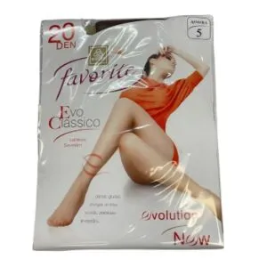 Zeķubikses Favorite Evo Classico 20den black 4