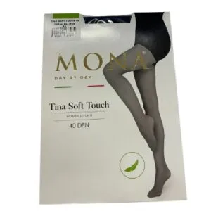 Zeķubikses Tina Soft Touch 40den 4 Total eclipse