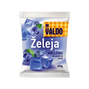 Želeja ar melleņu garšu 80g, Valdo