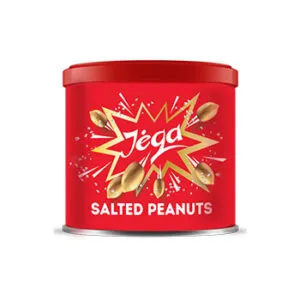 Grauzdēti zemessrieksti Jėga ar sāli (bundžā), 140g