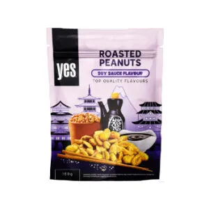 Zemesrieksti grauzdēti ar sojas mērces garšu Yes 150g