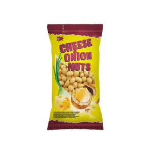 Zemesrieksti Jėga kraukšķīgā apvalkā ar sieru un sīpolu garšu, 200g