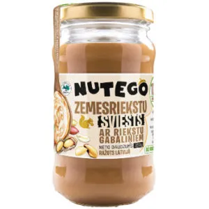Zemesriekstu krēms ar riekstu gabaliņiem NUTEGO 350g