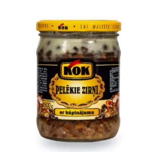 Pelēkie zirņi ar kūpinājumu KOK 500g