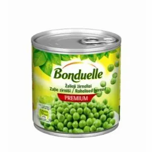 Zaļie zirnīši 400g (265g), Bonduelle