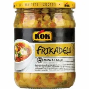 Zupa Frikadeļu ar gaļu 480g, KOK