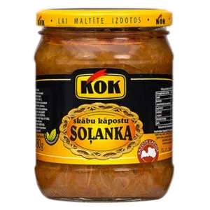 Zupa Soļanka skābu kāp. 480g, KOK