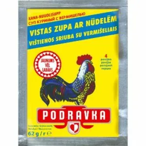 Vistas zupa PODRAVKA ar nūdelēm 62g