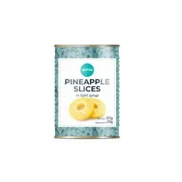Ananasu riņķi sīrupā 850g/490g GEMOSS COLLECTION