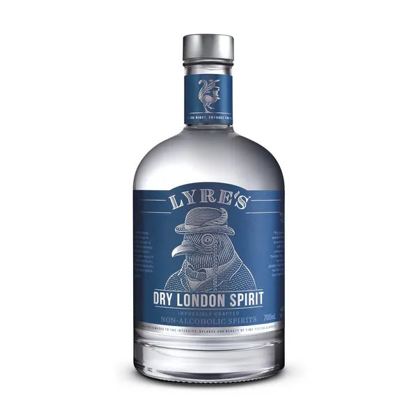 Bezalkoholisks džina atdarinājums Dry London Spirit Lyres 700ml [6] DEP_ORG
