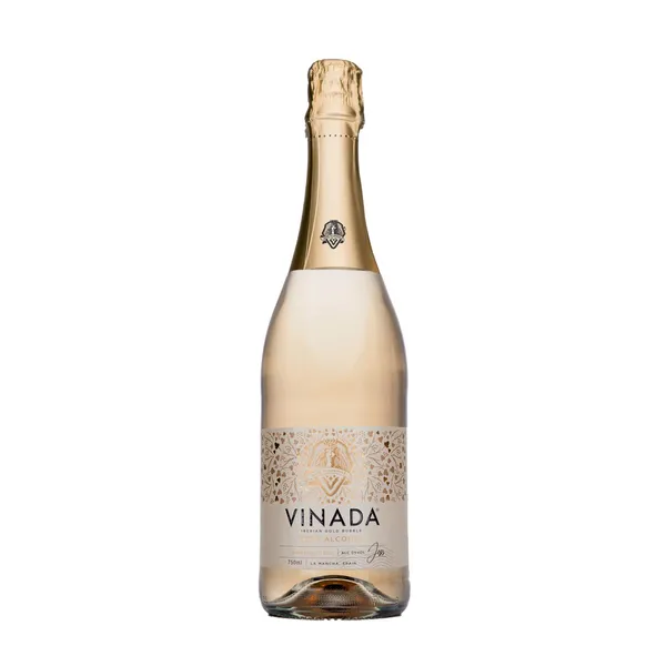 Bezalkoholisks dzirkstošais vīns VINADA Amazing Airen Gold 750ml [6] DEP