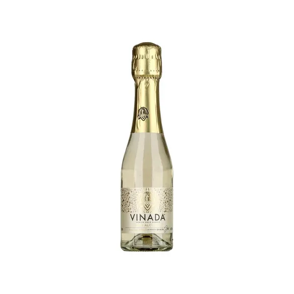 Bezalkoholisks dzirkstošais vīns VINADA Amazing Airen Gold mini 200ml [24] DEP