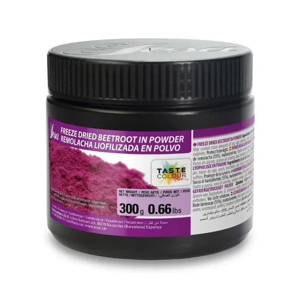 Biešu pulveris, saldējot žāvēts (sublimēts) 300g SOSA [6] J