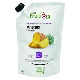 Biezenis ananasu pasterizēts, bez konservantiem, bez pievienota cukura 1kg