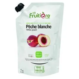 Biezenis balto persiku pasterizēts, bez konservantiem, bez pievienota cukura 1kg
