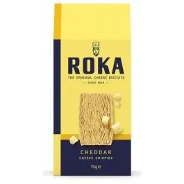 Cepumi ar Čedaras sieru 70g ROKA
