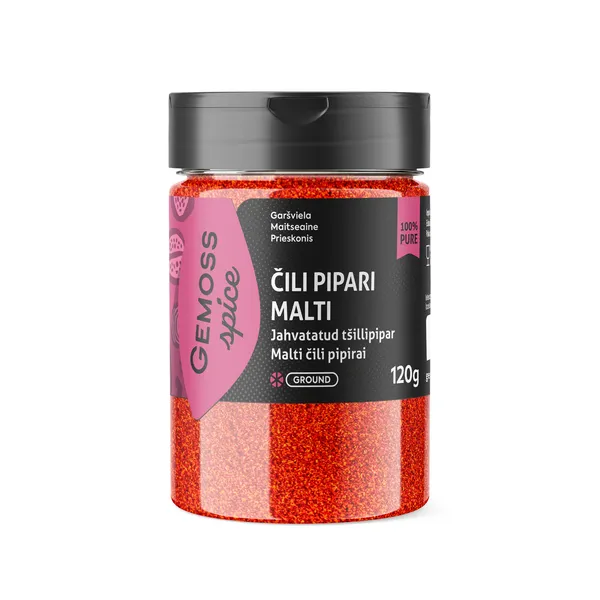 Čili pipari malti 120g GEMOSS SPICE [6]