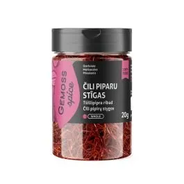 Čili piparu stīgas 20g GEMOSS SPICE