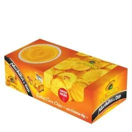 Čipsi kukurūzas un siera mērce 155g