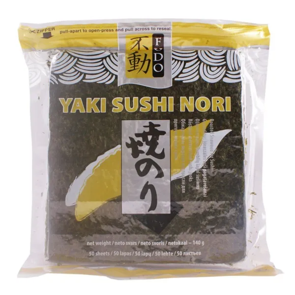 Suši lapas FUDO Gold, 50gab, 140g