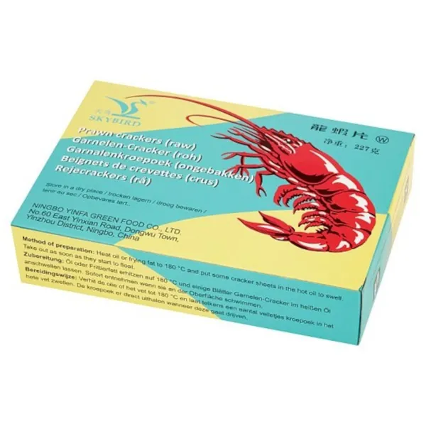 Garneļu čipsi, necepti 227g [60] VN ALT