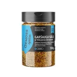 Garšaugu sāls ar Vidusjūras dārzeņiem 130g GEMOSS SPICE