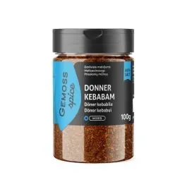 Garšvielu maisījums Donner kebabam, ar sāli 100g GEMOSS SPICE