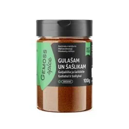 Garšvielu maisījums gulašam un šašlikam 100g GEMOSS SPICE