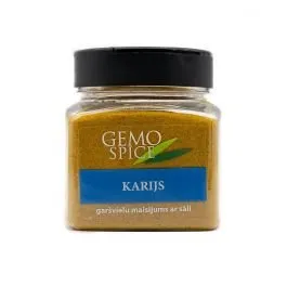 Garšvielu maisījums karijs (Indijas maisījums) 120g GEMO SPICE M