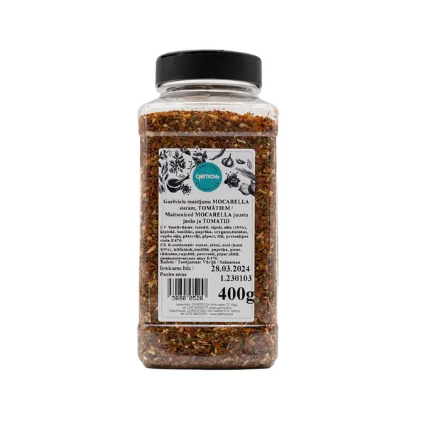 Garšvielu maisījums Mocarellas sieram, tomātiem 400g GEMO SPICE L [15]
