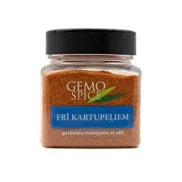 Garšvielu maisījums pikantais frī kartupeļiem, ar sāli 200g GEMO SPICE M