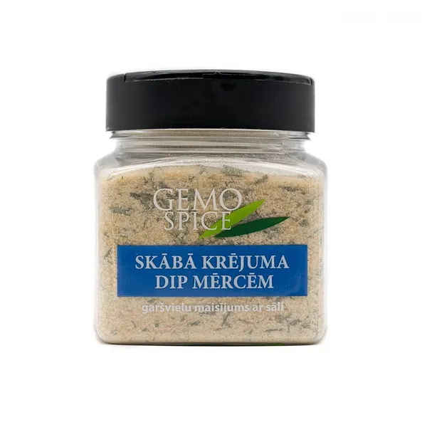 Garšvielu maisījums skābā krējuma dip mērcēm, ar sāli 200g GEMO SPICE M [6]