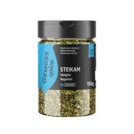 Garšvielu maisījums steikam, ar sāli 150g GEMOSS SPICE