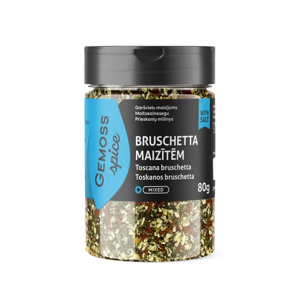 Garšvielu maisījums Toskānas bruschetta 80g GEMOSS SPICE [6]