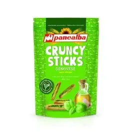 Grissini Genovese mini ar ķiplokiem un baziliku 75g