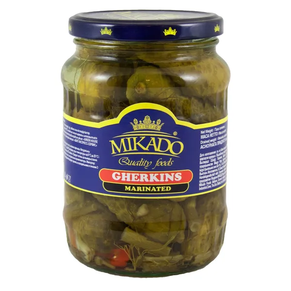 Gurķi marinēti 720ml/360g MIKADO [12]