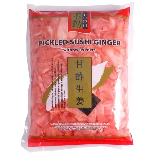 Ingvers suši rozā marinēts 1,5kg FUDO [10]