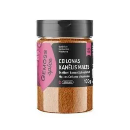 Kanēlis malts Ceilonas 100g GEMOSS SPICE