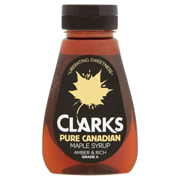 Kļavu sīrups AMBER&RICH Grade A 180ml CLARKS [6]