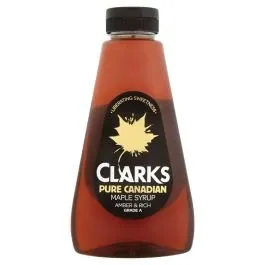 Kļavu sīrups AMBER&RICH Grade A 500ml CLARKS