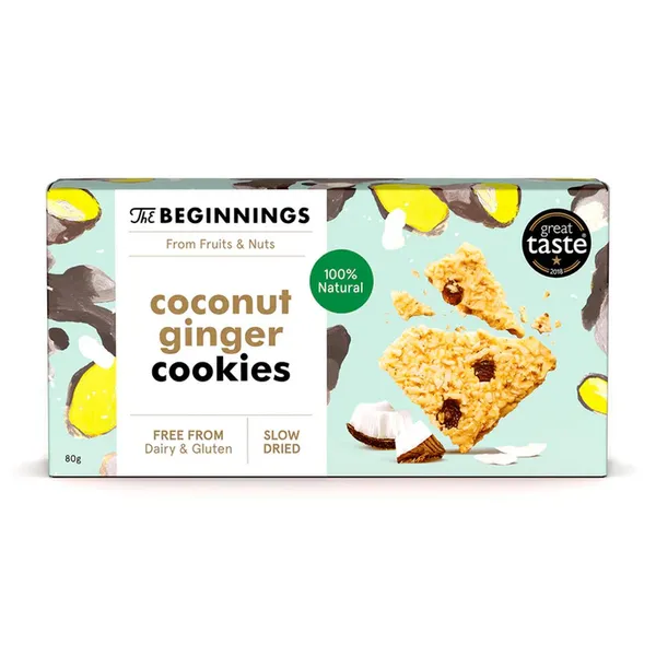 Kokosriekstu ingvera cepumi 80g [10]
