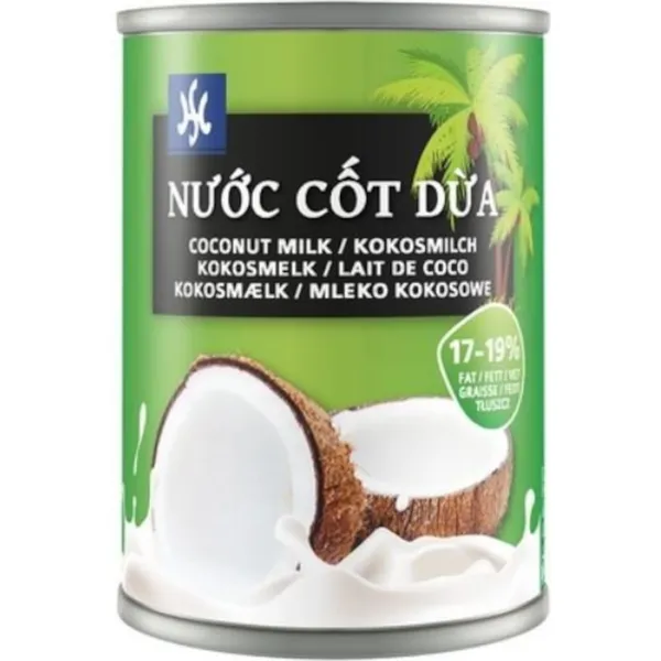 Kokosriekstu piens 17-19% 400ml [24]