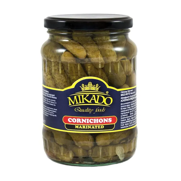 Kornišoni 3-6 cm 680g/370g MIKADO [12] V_O