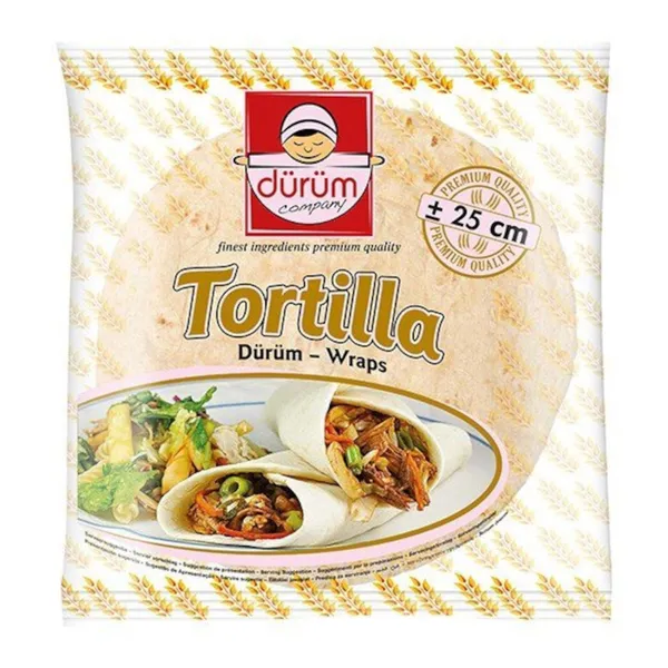 Kviešu miltu tortillas ø 25cm nesaldētas 1040g 18gab [6]