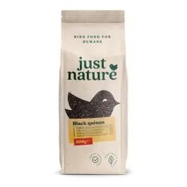 Kvinoja melnā 500g JUST NATURE