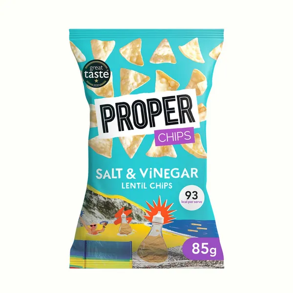 Lēcu čipsi ar sāli un etiķi 85g [8]