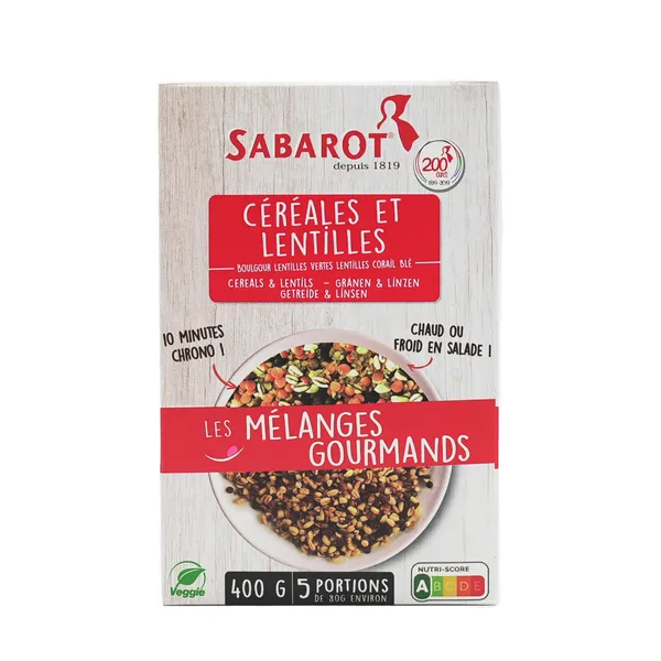 Maisījums graudaugu un lēcu 400g [12]