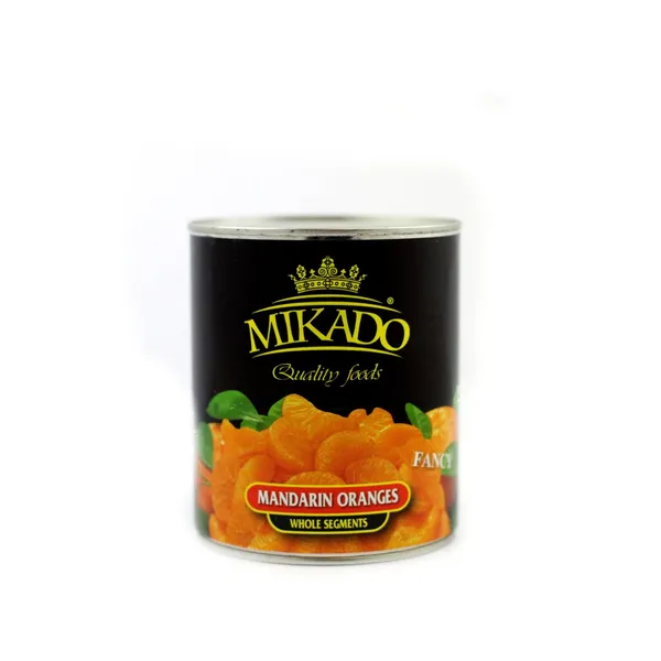 Mandarīnu daiviņas sīrupā 850ml/480g MIKADO [12]