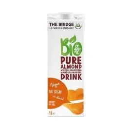 Mandeļu dzēriens BIO, bez cukura (bezglutēna) 1000ml